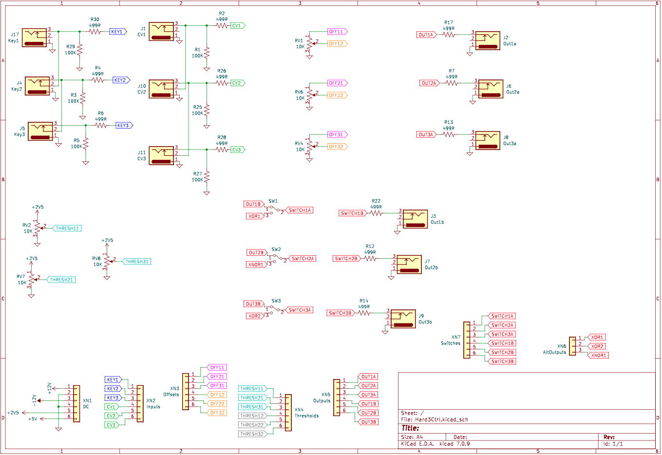 [WIP] Hard3 - Triple Hard Keyer with bonus logic combinations - DIY ...